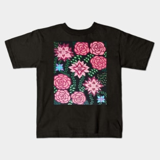 Pink Garden Kids T-Shirt